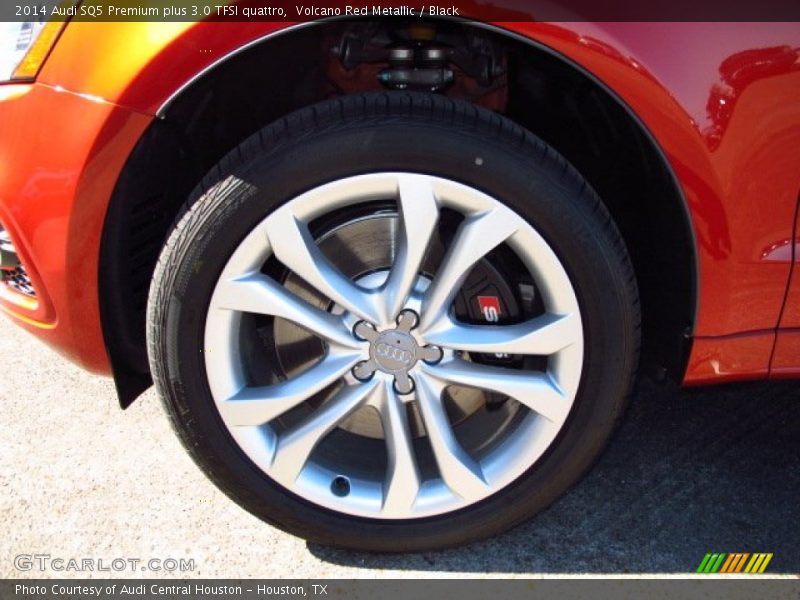 Volcano Red Metallic / Black 2014 Audi SQ5 Premium plus 3.0 TFSI quattro