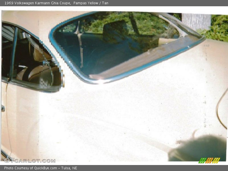 Pampas Yellow / Tan 1969 Volkswagen Karmann Ghia Coupe
