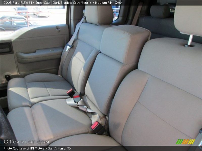 Dark Shadow Grey Metallic / Medium Flint Grey 2005 Ford F150 STX SuperCab