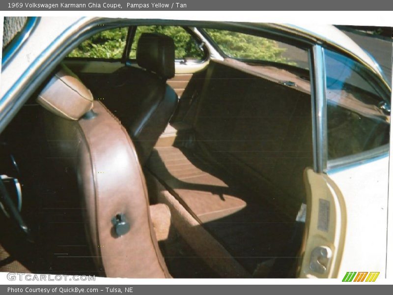 Pampas Yellow / Tan 1969 Volkswagen Karmann Ghia Coupe