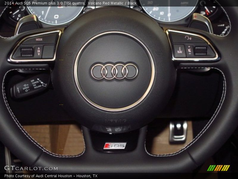 Volcano Red Metallic / Black 2014 Audi SQ5 Premium plus 3.0 TFSI quattro