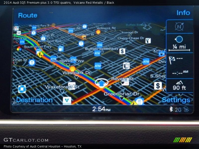 Volcano Red Metallic / Black 2014 Audi SQ5 Premium plus 3.0 TFSI quattro