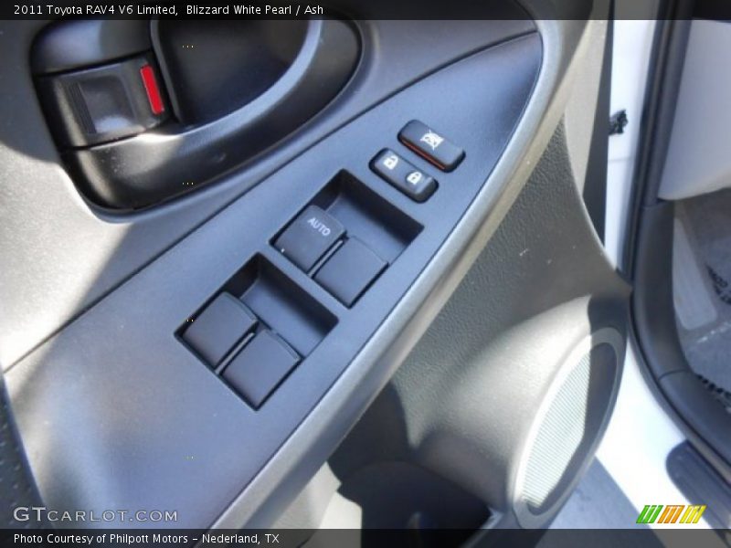 Blizzard White Pearl / Ash 2011 Toyota RAV4 V6 Limited