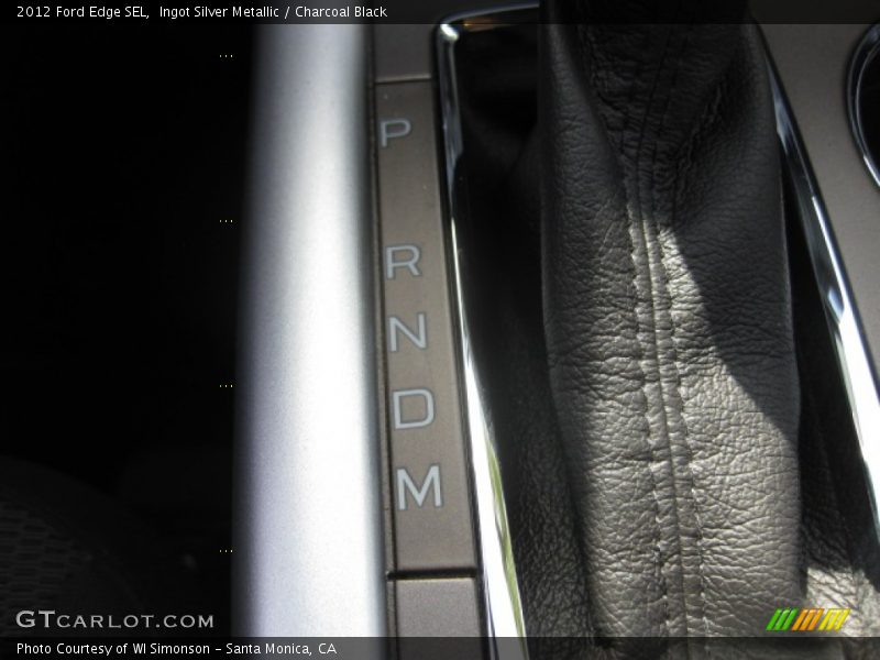 Ingot Silver Metallic / Charcoal Black 2012 Ford Edge SEL
