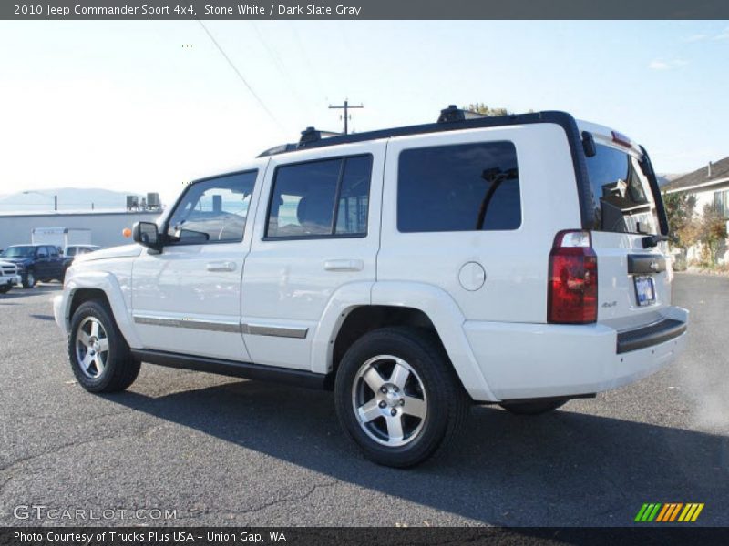 Stone White / Dark Slate Gray 2010 Jeep Commander Sport 4x4