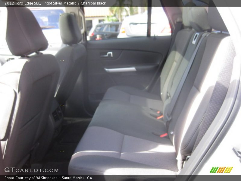 Ingot Silver Metallic / Charcoal Black 2012 Ford Edge SEL
