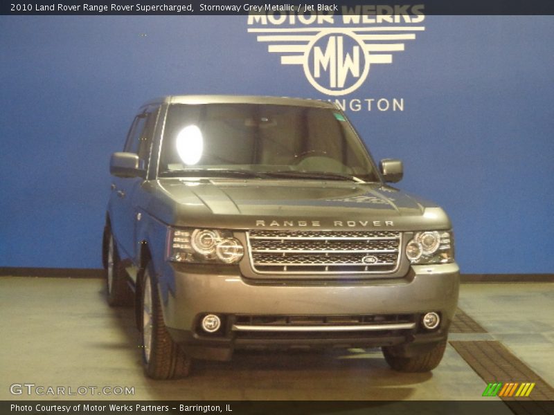 Stornoway Grey Metallic / Jet Black 2010 Land Rover Range Rover Supercharged