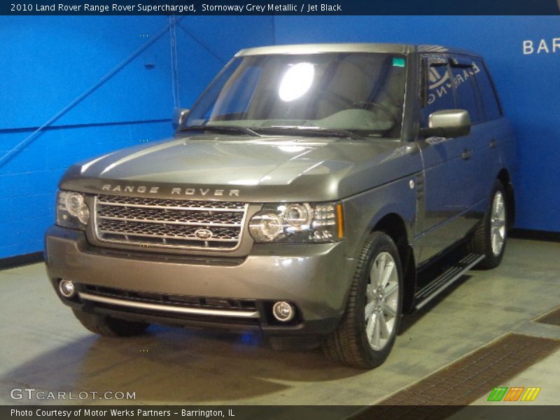 Stornoway Grey Metallic / Jet Black 2010 Land Rover Range Rover Supercharged