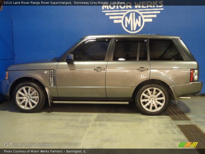 Stornoway Grey Metallic / Jet Black 2010 Land Rover Range Rover Supercharged