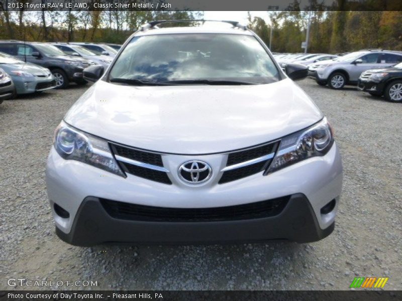 Classic Silver Metallic / Ash 2013 Toyota RAV4 LE AWD