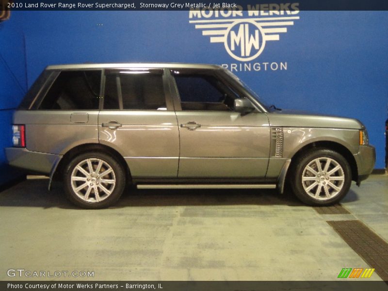 Stornoway Grey Metallic / Jet Black 2010 Land Rover Range Rover Supercharged