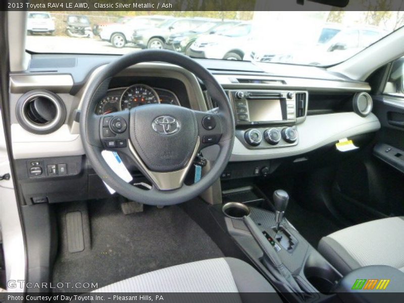Classic Silver Metallic / Ash 2013 Toyota RAV4 LE AWD