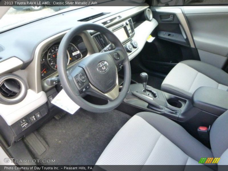 Classic Silver Metallic / Ash 2013 Toyota RAV4 LE AWD