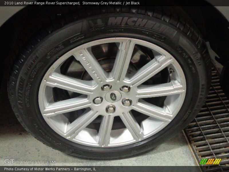 Stornoway Grey Metallic / Jet Black 2010 Land Rover Range Rover Supercharged
