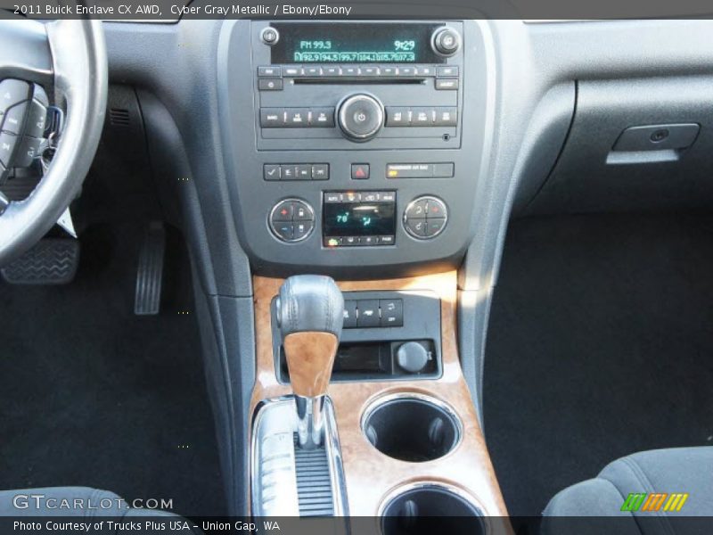 Cyber Gray Metallic / Ebony/Ebony 2011 Buick Enclave CX AWD