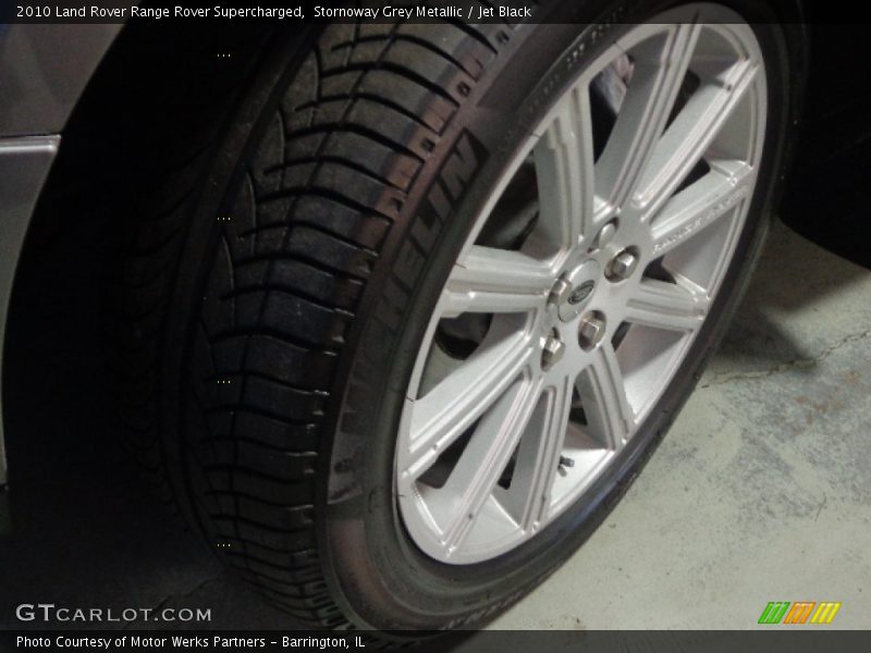 Stornoway Grey Metallic / Jet Black 2010 Land Rover Range Rover Supercharged