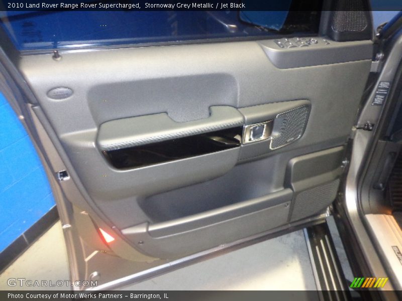 Stornoway Grey Metallic / Jet Black 2010 Land Rover Range Rover Supercharged