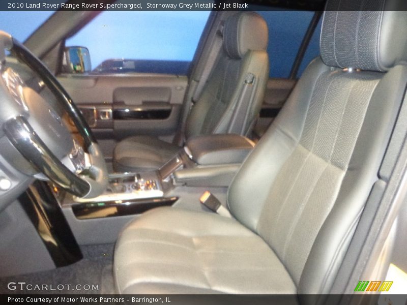 Stornoway Grey Metallic / Jet Black 2010 Land Rover Range Rover Supercharged