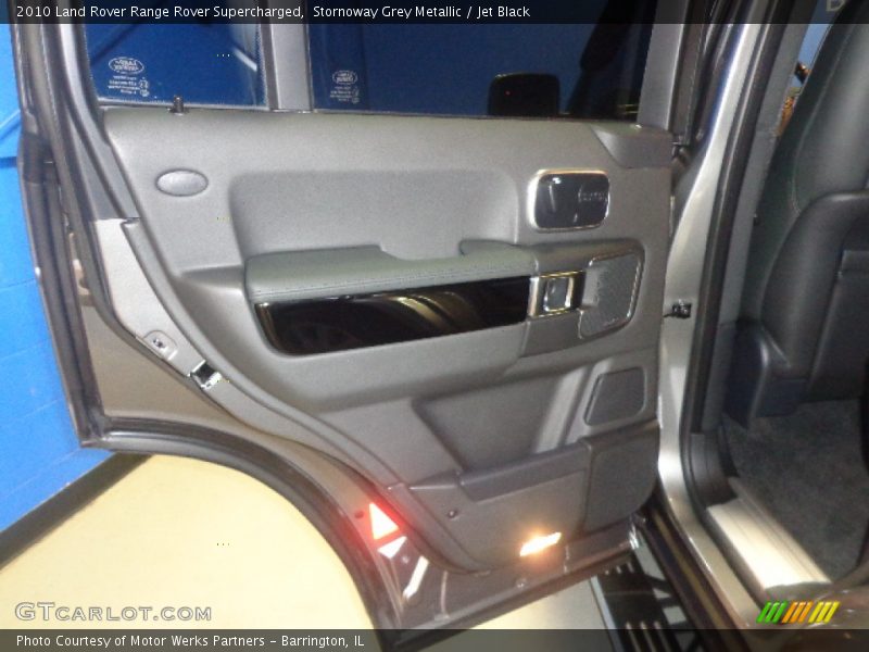 Stornoway Grey Metallic / Jet Black 2010 Land Rover Range Rover Supercharged