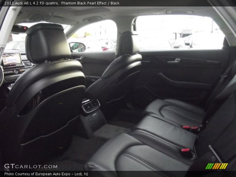 Phantom Black Pearl Effect / Black 2011 Audi A8 L 4.2 FSI quattro