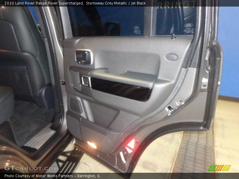 Stornoway Grey Metallic / Jet Black 2010 Land Rover Range Rover Supercharged