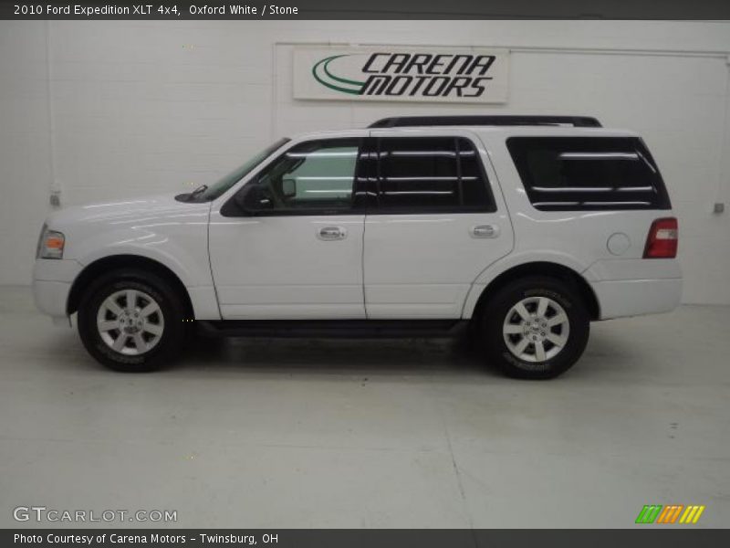 Oxford White / Stone 2010 Ford Expedition XLT 4x4