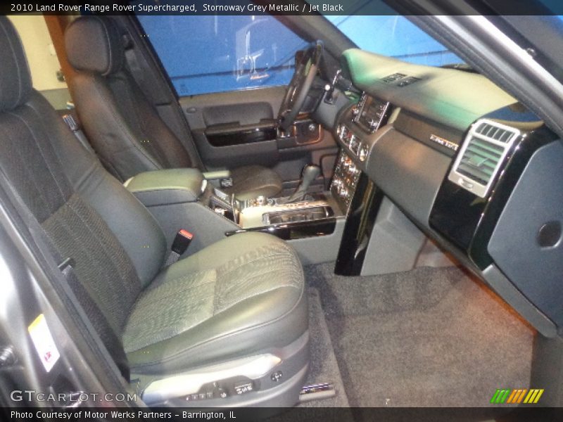 Stornoway Grey Metallic / Jet Black 2010 Land Rover Range Rover Supercharged