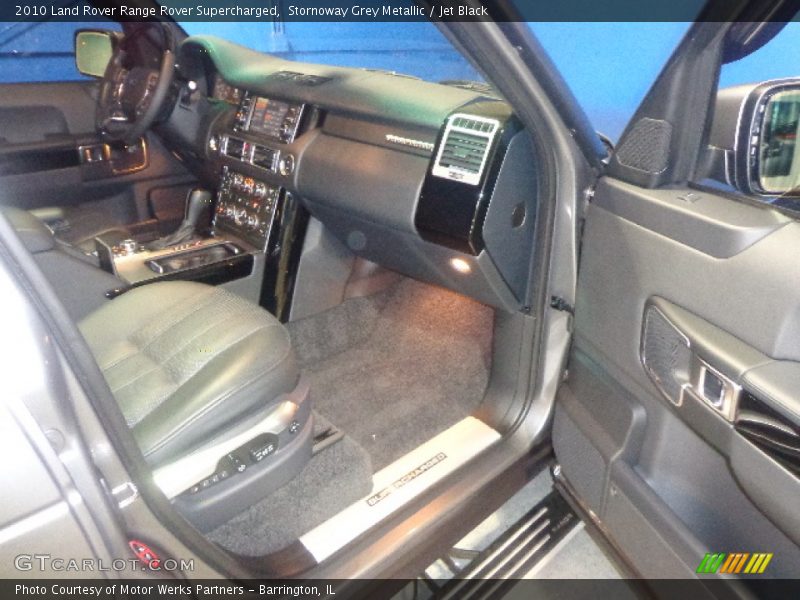 Stornoway Grey Metallic / Jet Black 2010 Land Rover Range Rover Supercharged