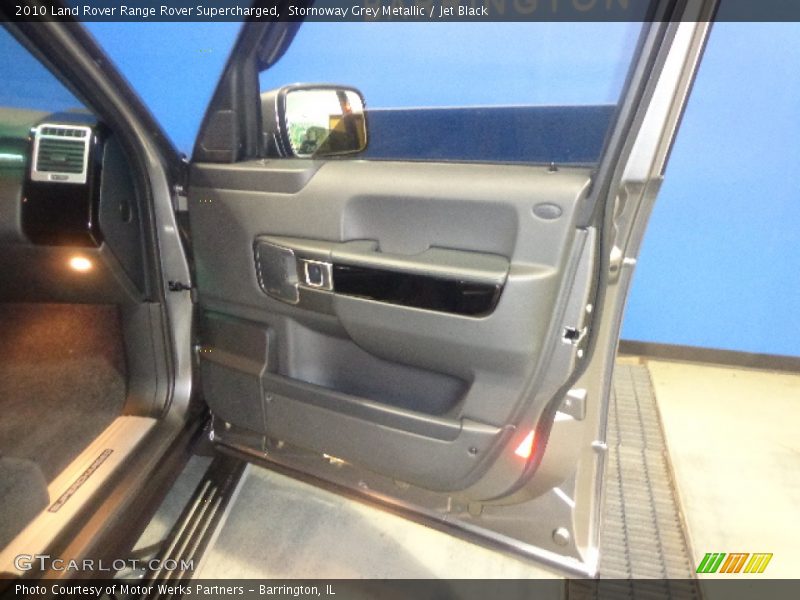 Stornoway Grey Metallic / Jet Black 2010 Land Rover Range Rover Supercharged