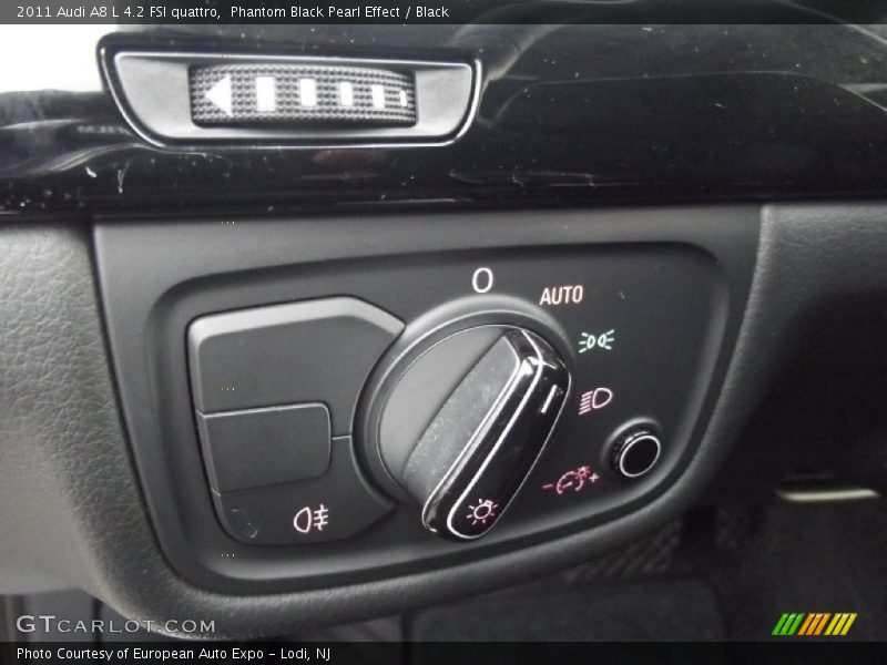Phantom Black Pearl Effect / Black 2011 Audi A8 L 4.2 FSI quattro