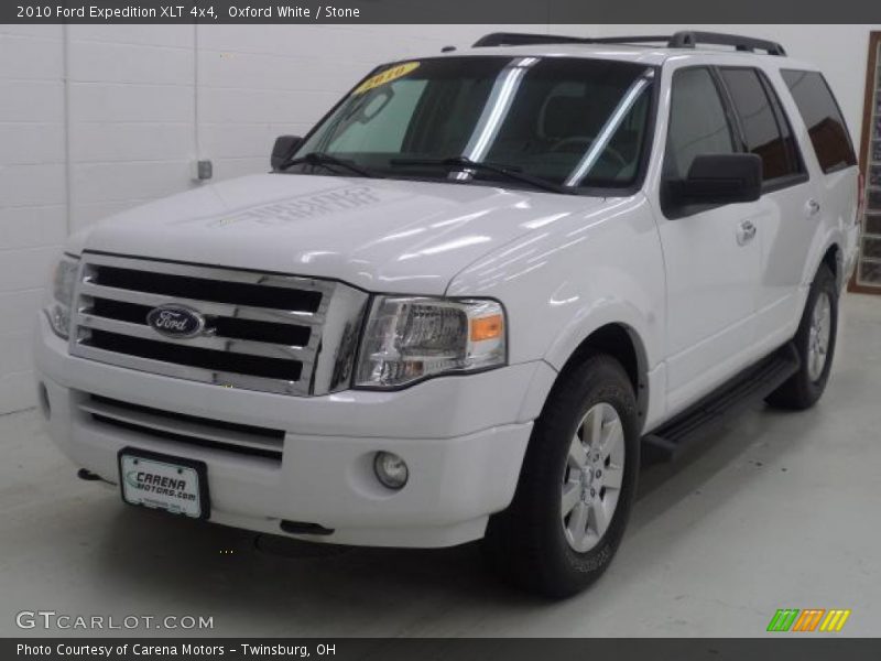 Oxford White / Stone 2010 Ford Expedition XLT 4x4
