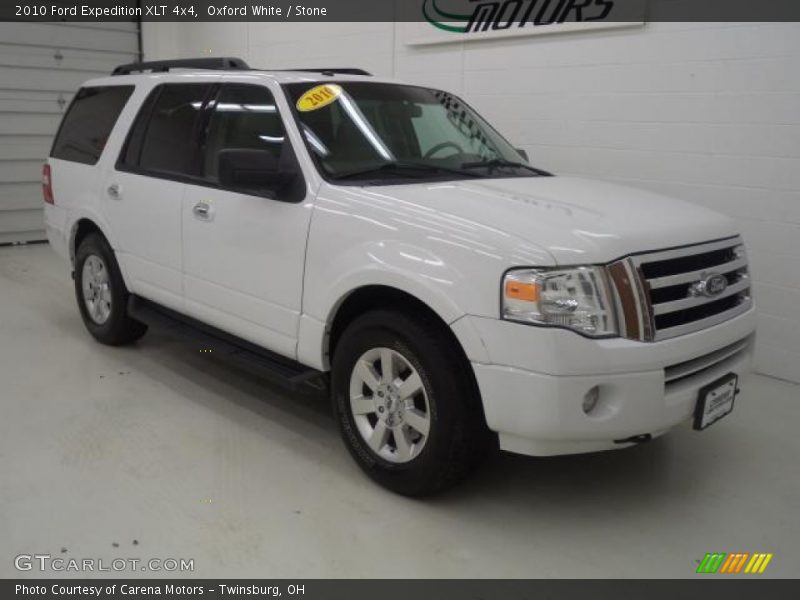 Oxford White / Stone 2010 Ford Expedition XLT 4x4