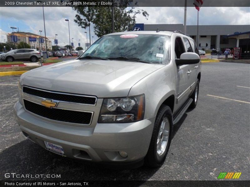 Silver Birch Metallic / Ebony 2009 Chevrolet Tahoe LT XFE