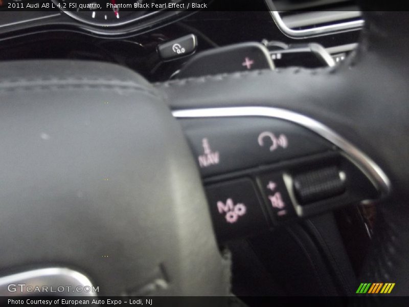 Phantom Black Pearl Effect / Black 2011 Audi A8 L 4.2 FSI quattro