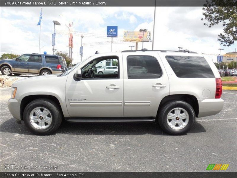 Silver Birch Metallic / Ebony 2009 Chevrolet Tahoe LT XFE