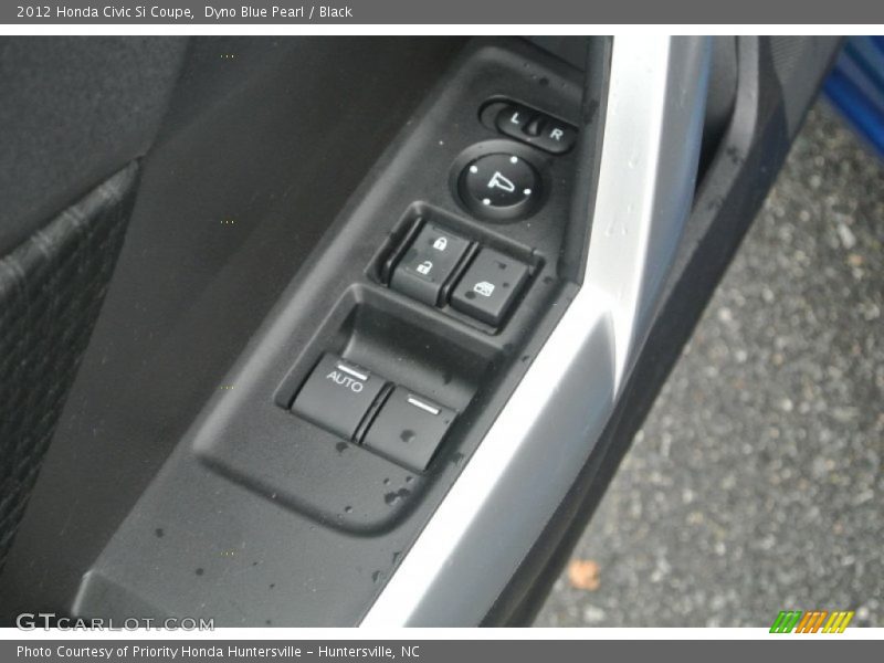 Dyno Blue Pearl / Black 2012 Honda Civic Si Coupe