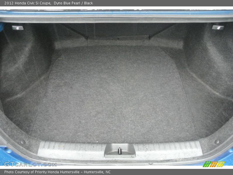 Dyno Blue Pearl / Black 2012 Honda Civic Si Coupe