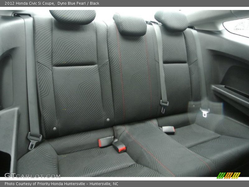 Dyno Blue Pearl / Black 2012 Honda Civic Si Coupe