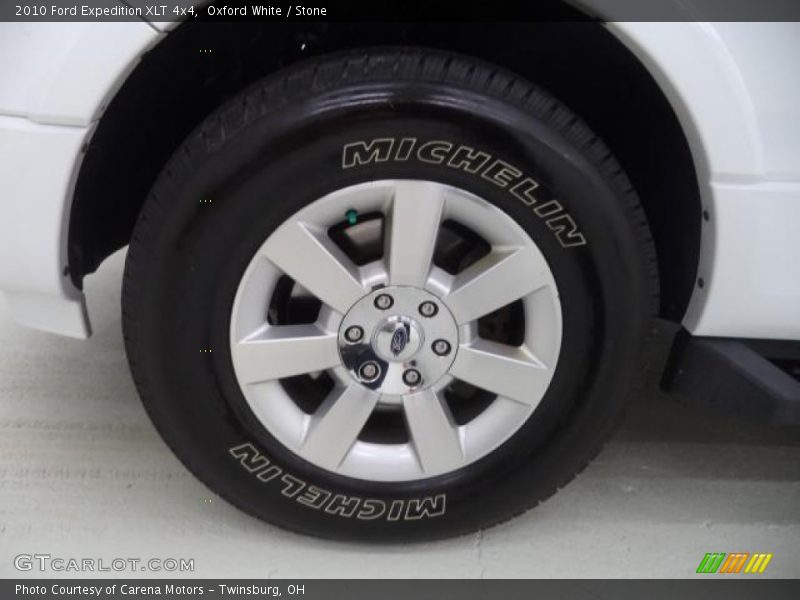 Oxford White / Stone 2010 Ford Expedition XLT 4x4
