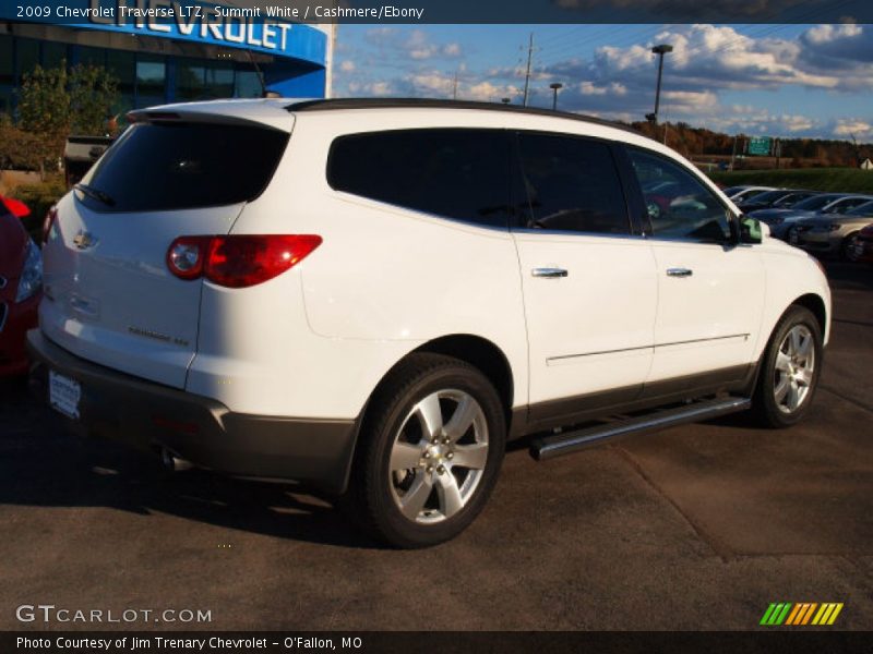 Summit White / Cashmere/Ebony 2009 Chevrolet Traverse LTZ