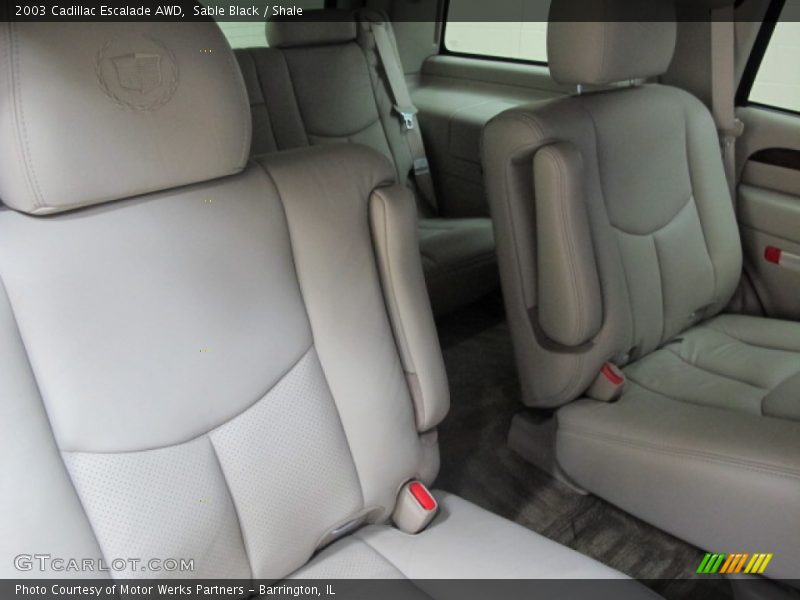 Sable Black / Shale 2003 Cadillac Escalade AWD