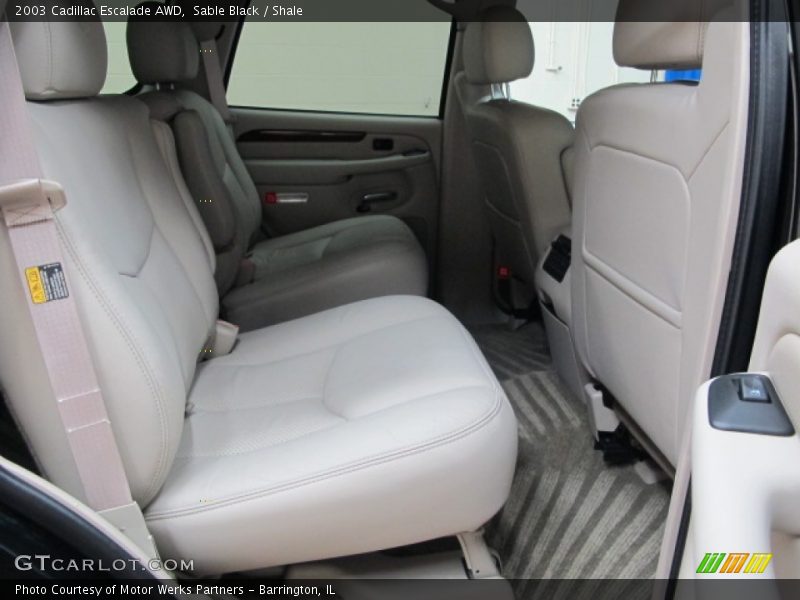 Sable Black / Shale 2003 Cadillac Escalade AWD