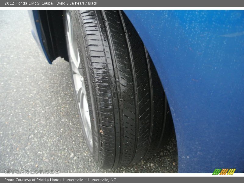 Dyno Blue Pearl / Black 2012 Honda Civic Si Coupe