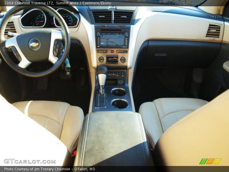 Summit White / Cashmere/Ebony 2009 Chevrolet Traverse LTZ