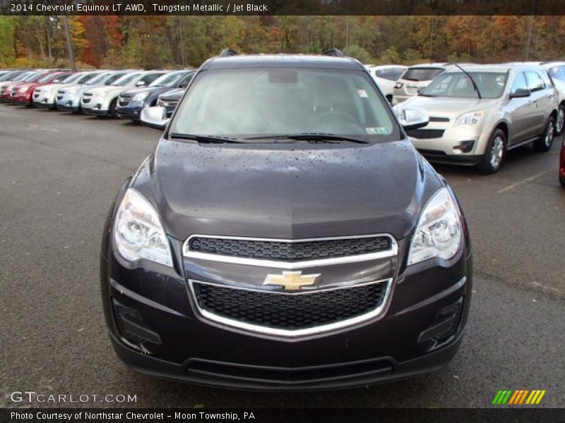 Tungsten Metallic / Jet Black 2014 Chevrolet Equinox LT AWD