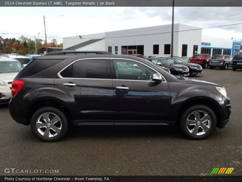Tungsten Metallic / Jet Black 2014 Chevrolet Equinox LT AWD