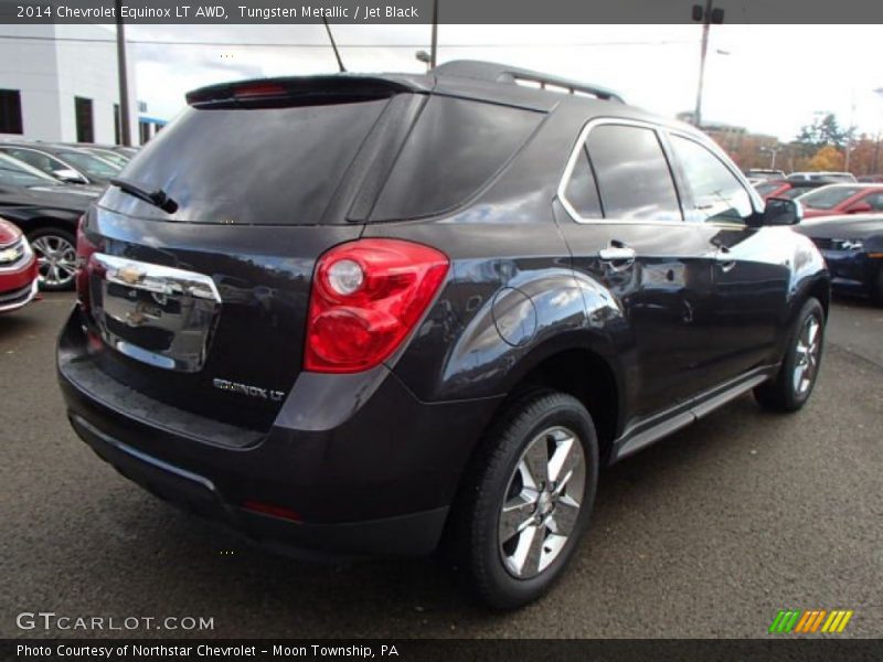 Tungsten Metallic / Jet Black 2014 Chevrolet Equinox LT AWD