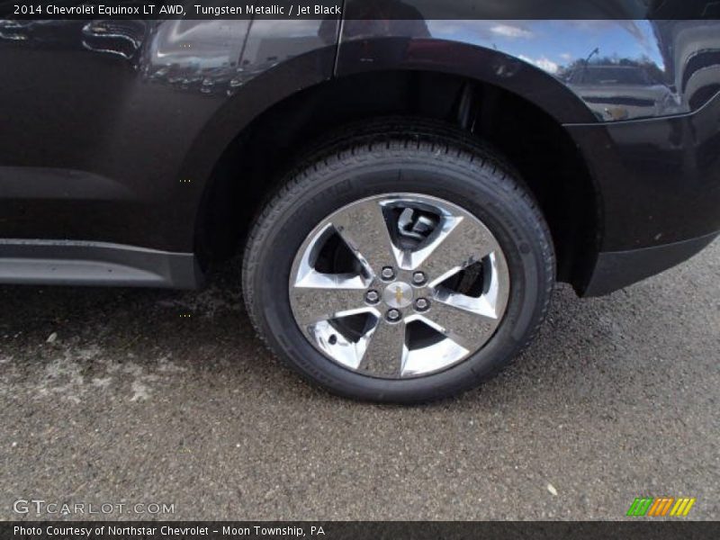 Tungsten Metallic / Jet Black 2014 Chevrolet Equinox LT AWD