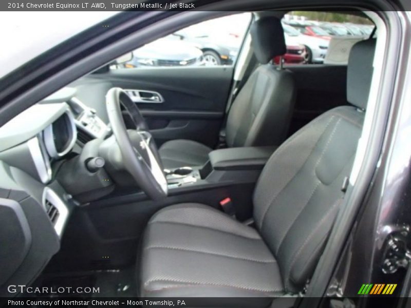 Tungsten Metallic / Jet Black 2014 Chevrolet Equinox LT AWD