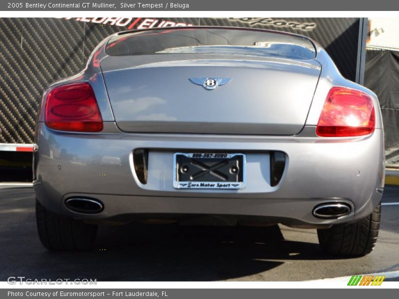 Silver Tempest / Beluga 2005 Bentley Continental GT Mulliner